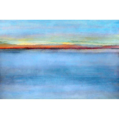 Light Black Modern Wood Framed Art Print by Niele, Cora