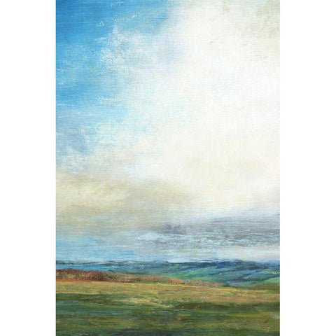 Blue Skies Gold Ornate Wood Framed Art Print with Double Matting by Nicoll, Suzanne