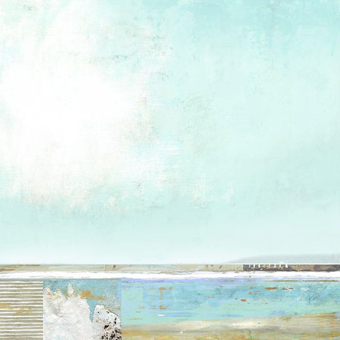 Cape Cod Sky Black Ornate Wood Framed Art Print with Double Matting by Nicoll, Suzanne
