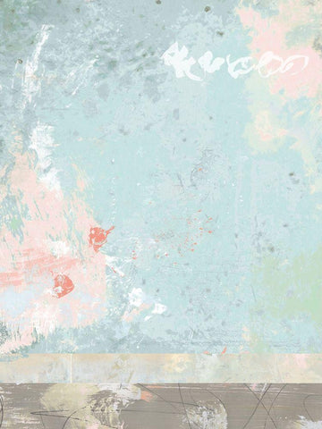 Sea Whispers No. 2 White Modern Wood Framed Art Print with Double Matting by Nicoll, Suzanne