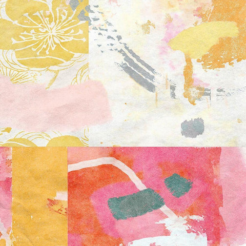 Kimono No. 2 White Modern Wood Framed Art Print by Nicoll, Suzanne