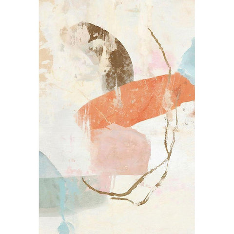 Mudworks No. 2 Black Modern Wood Framed Art Print by Nicoll, Suzanne