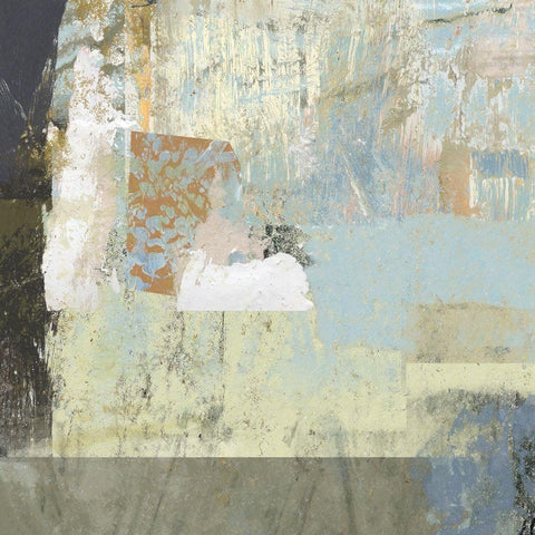 Quarry No. 1 Black Modern Wood Framed Art Print with Double Matting by Nicoll, Suzanne