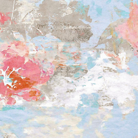 Spring Fling No. 2 White Modern Wood Framed Art Print by Nicoll, Suzanne
