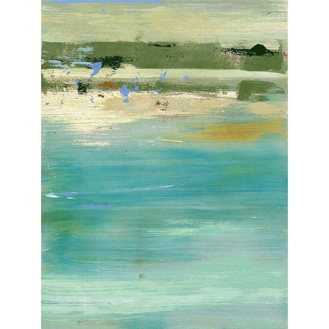 Sand Castle Black Modern Wood Framed Art Print by Nicoll, Suzanne