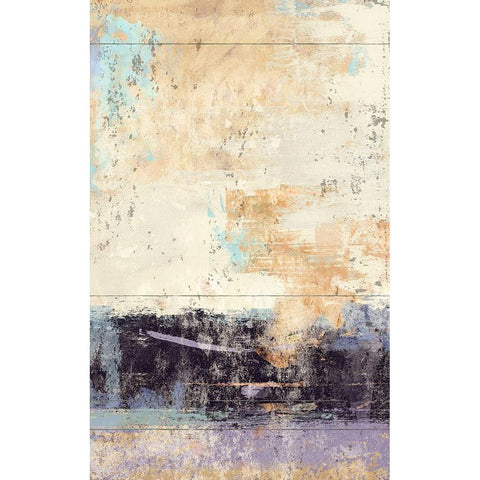 Aubergine 2 White Modern Wood Framed Art Print by Nicoll, Suzanne