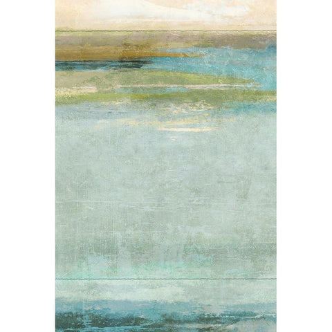 Seafoam 2 Gold Ornate Wood Framed Art Print with Double Matting by Nicoll, Suzanne
