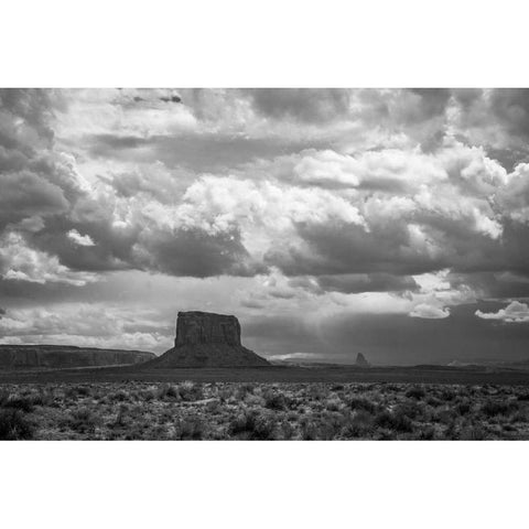 Monument Valley Gold Ornate Wood Framed Art Print with Double Matting by Oldford, Tim