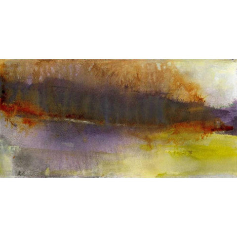 All That We See White Modern Wood Framed Art Print by Oppenheimer, Michelle