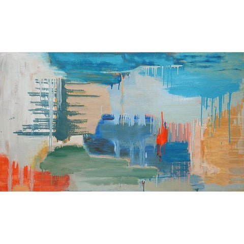 Beacon Black Modern Wood Framed Art Print with Double Matting by ONeill, Carolyn