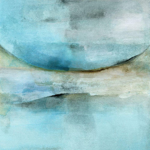 There Is Another Sky White Modern Wood Framed Art Print by Oppenheimer, Michelle
