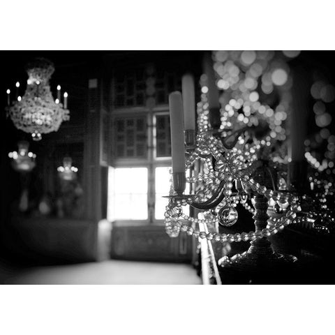 Paris Light Black Modern Wood Framed Art Print with Double Matting by Okula, Carina