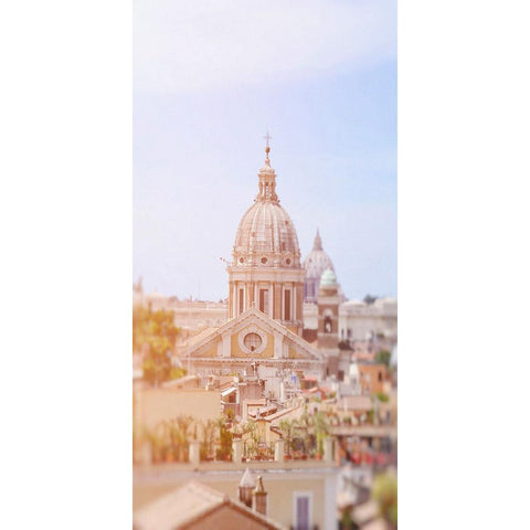 Roman Glow Gold Ornate Wood Framed Art Print with Double Matting by Okula, Carina