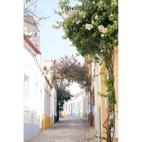 Portuguese Perfection Black Modern Wood Framed Art Print by Okula, Carina