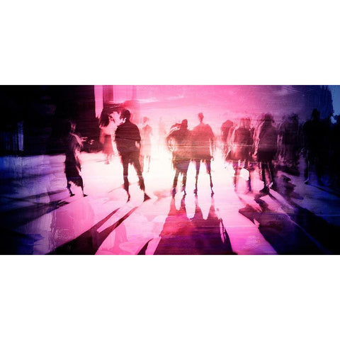 Java Jazz 33 Black Modern Wood Framed Art Print by Pfrommer, Sven