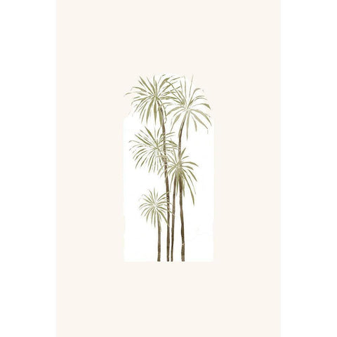 Tropical Window 03 White Modern Wood Framed Art Print by Pont, Yuyu