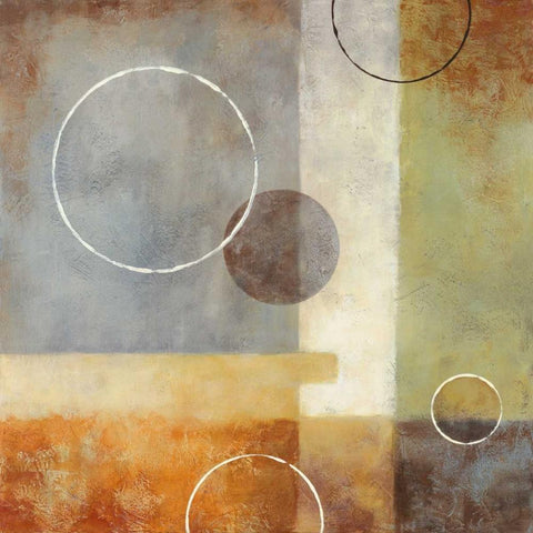 Passage White Modern Wood Framed Art Print with Double Matting by Porter, Glenys