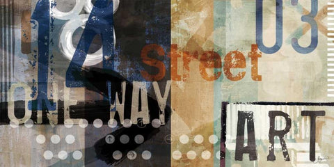 Art Type III White Modern Wood Framed Art Print with Double Matting by Pfrommer, Sven