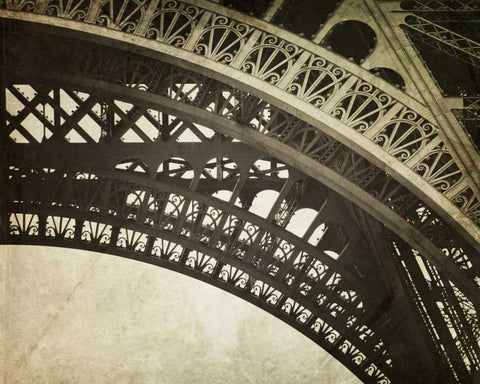 Timeless Black Ornate Wood Framed Art Print with Double Matting by Price, Melanie Alexandra