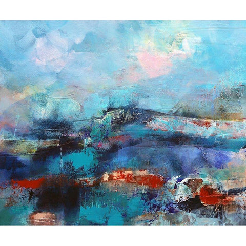The Coast Black Modern Wood Framed Art Print with Double Matting by Quinzin, Marianne