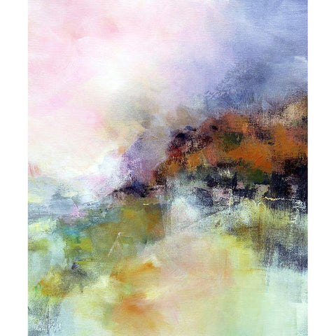 The Redheaded Season Black Modern Wood Framed Art Print with Double Matting by Quinzin, Marianne