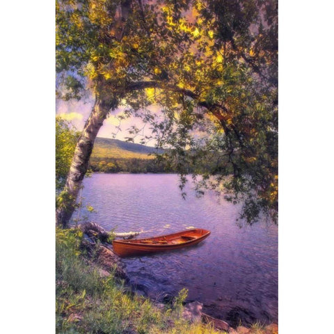 Summer Days Gold Ornate Wood Framed Art Print with Double Matting by Rivera, John