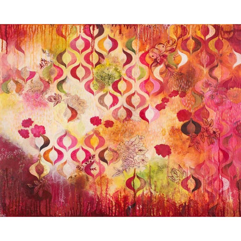 This Kind of Romance Gold Ornate Wood Framed Art Print with Double Matting by Robinson, Heather Noel