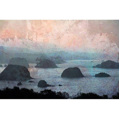 Kindred Spirits Black Modern Wood Framed Art Print by Ruest, Liz