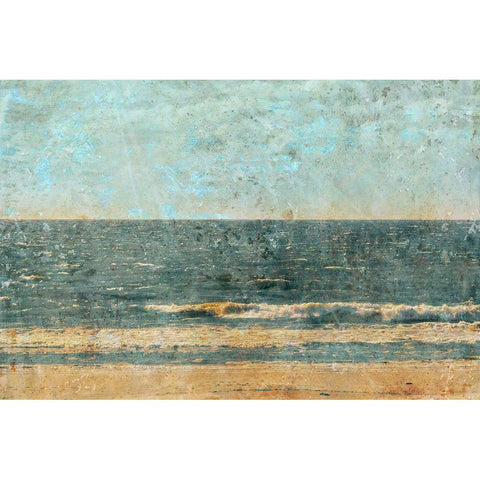 Sonorant Black Modern Wood Framed Art Print with Double Matting by Ruest, Liz