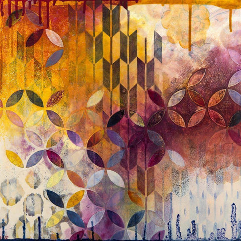 Confidently Black Modern Wood Framed Art Print with Double Matting by Robinson, Heather Noel