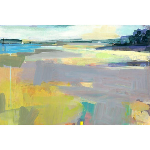 Rachel Carson Reserve Black Modern Wood Framed Art Print by Robbins, Kathleen
