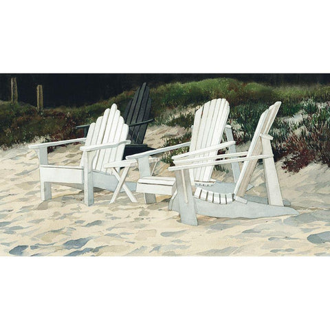 Group Therapy Gold Ornate Wood Framed Art Print with Double Matting by Roberts, Linda