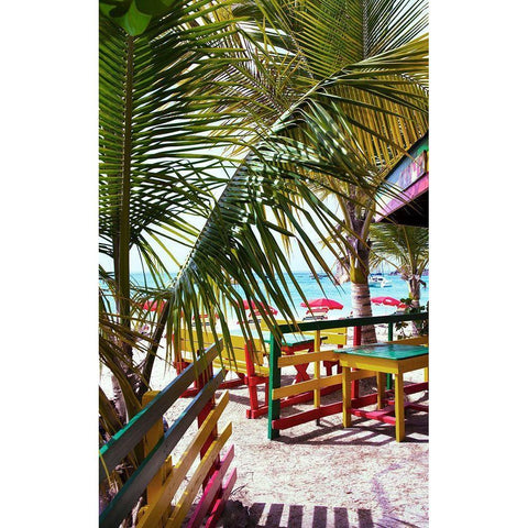 Happy Day Gold Ornate Wood Framed Art Print with Double Matting by Reed, Jack