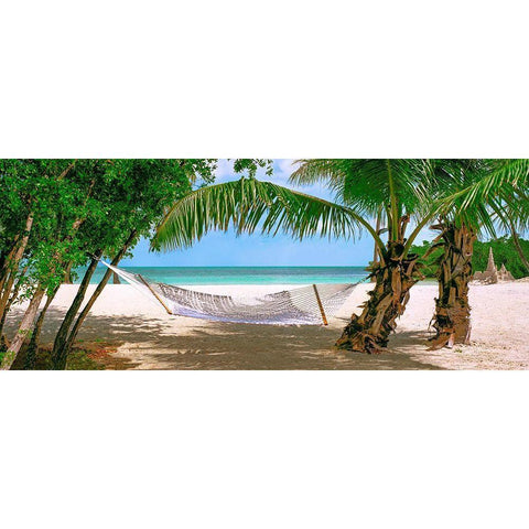 Sand Castle Black Modern Wood Framed Art Print with Double Matting by Reed, Jack