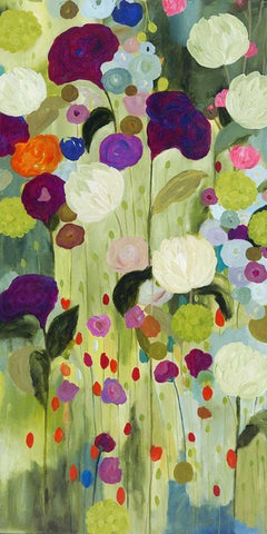 How Peace Feels White Modern Wood Framed Art Print with Double Matting by Schmitt, Carrie