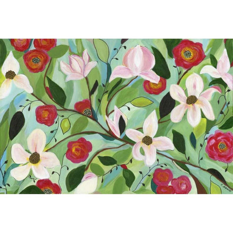 Wedding Day Black Modern Wood Framed Art Print with Double Matting by Schmitt, Carrie