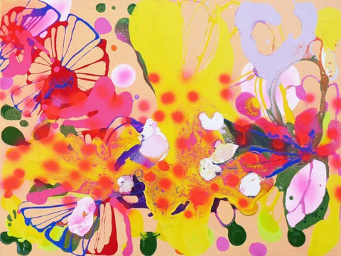 Lola Fiesta Black Ornate Wood Framed Art Print with Double Matting by Siegmann, Sofie