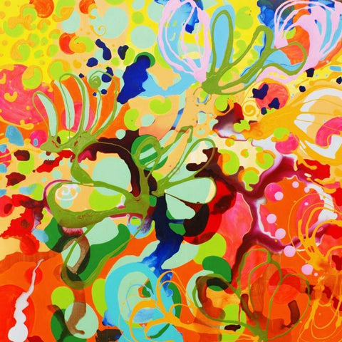 Skylark Black Ornate Wood Framed Art Print with Double Matting by Siegmann, Sofie