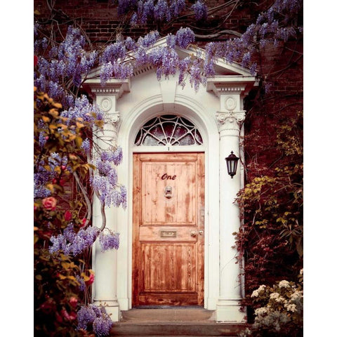 Dream Home Black Modern Wood Framed Art Print with Double Matting by Suchocki, Irene