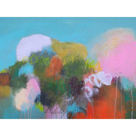 A Day at the Coast 0.3 White Modern Wood Framed Art Print by Schueler, Anna