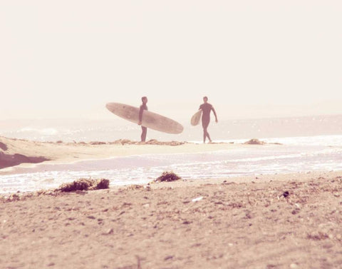 Board Meeting White Modern Wood Framed Art Print with Double Matting by Soffia, Myan