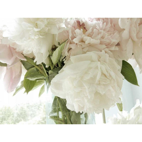 Vintage Bouquet Black Modern Wood Framed Art Print by Stalus, Judy