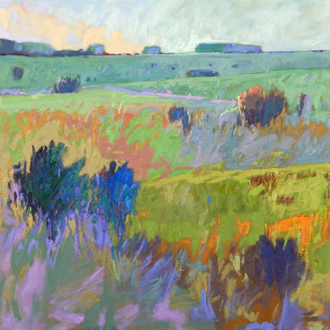 From Here to There Black Modern Wood Framed Art Print by Schmidt, Jane