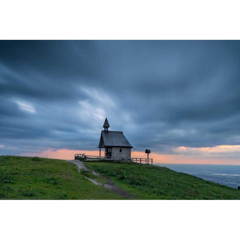 Close To Heaven Black Modern Wood Framed Art Print with Double Matting by Schneidersmann, Anne
