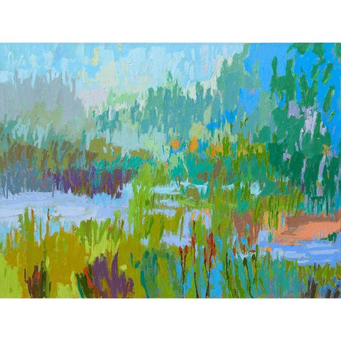 Southern Charm II Black Modern Wood Framed Art Print by Schmidt, Jane