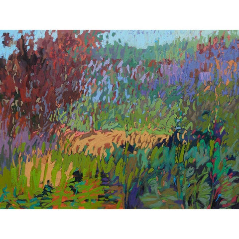 Color Field No. 72 White Modern Wood Framed Art Print by Schmidt, Jane