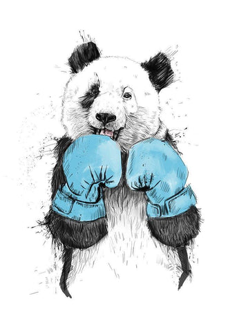 The Winner Black Ornate Wood Framed Art Print with Double Matting by Solti, Balazs