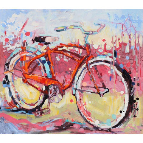 Gentle Whisper White Modern Wood Framed Art Print by Swanson, Adam