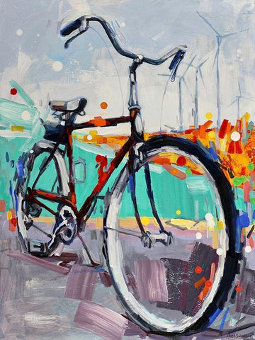 Animal Picnic Black Ornate Wood Framed Art Print with Double Matting by Swanson, Adam