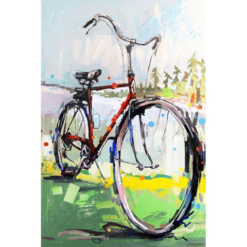 Get My Feet Up Gold Ornate Wood Framed Art Print with Double Matting by Swanson, Adam